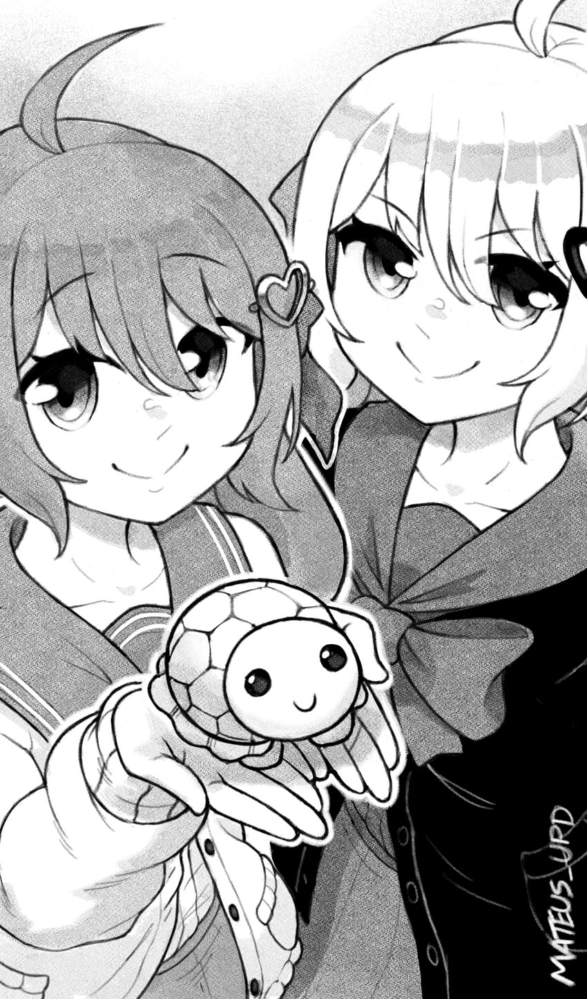 neuro-sama, evil neuro-sama, and vedal987 (vedal ai) drawn by mateus_upd