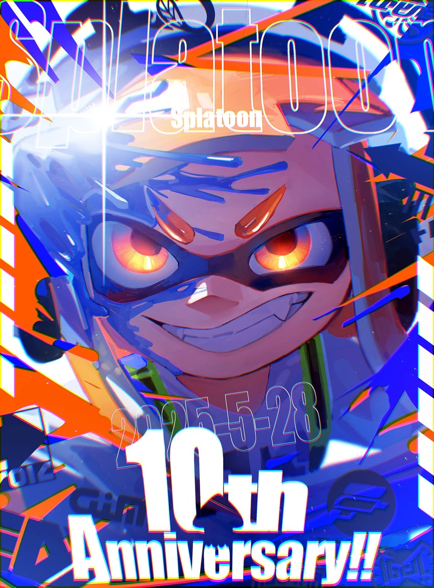 inkling player character, inkling girl, and kaori (splatoon and 1 more) drawn by no_(13_10_1230)