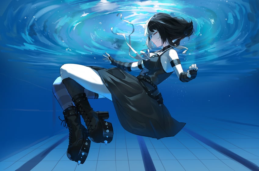 shiori novella (hololive and 1 more) drawn by kurochanai