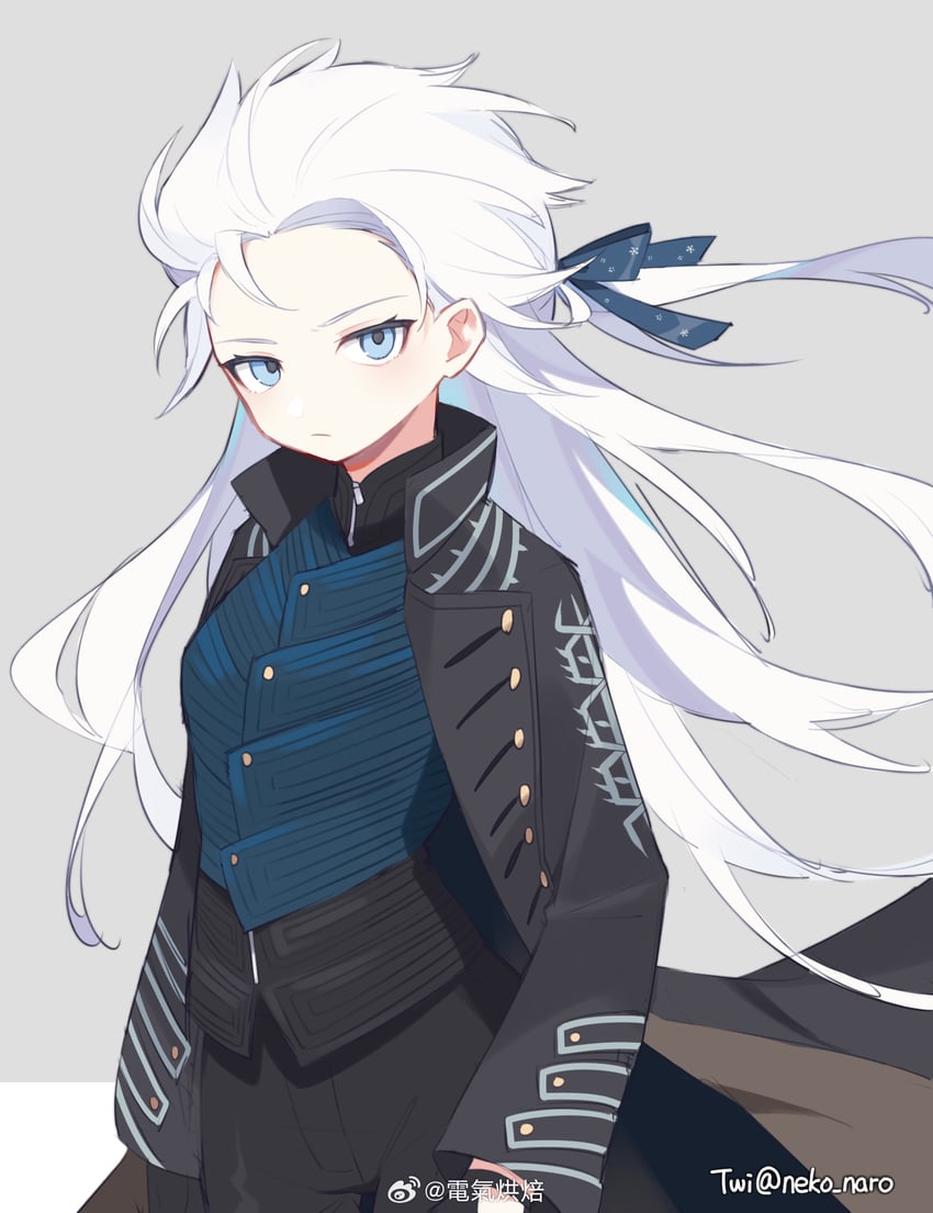 vergil (devil may cry and 1 more) drawn by neko_naro