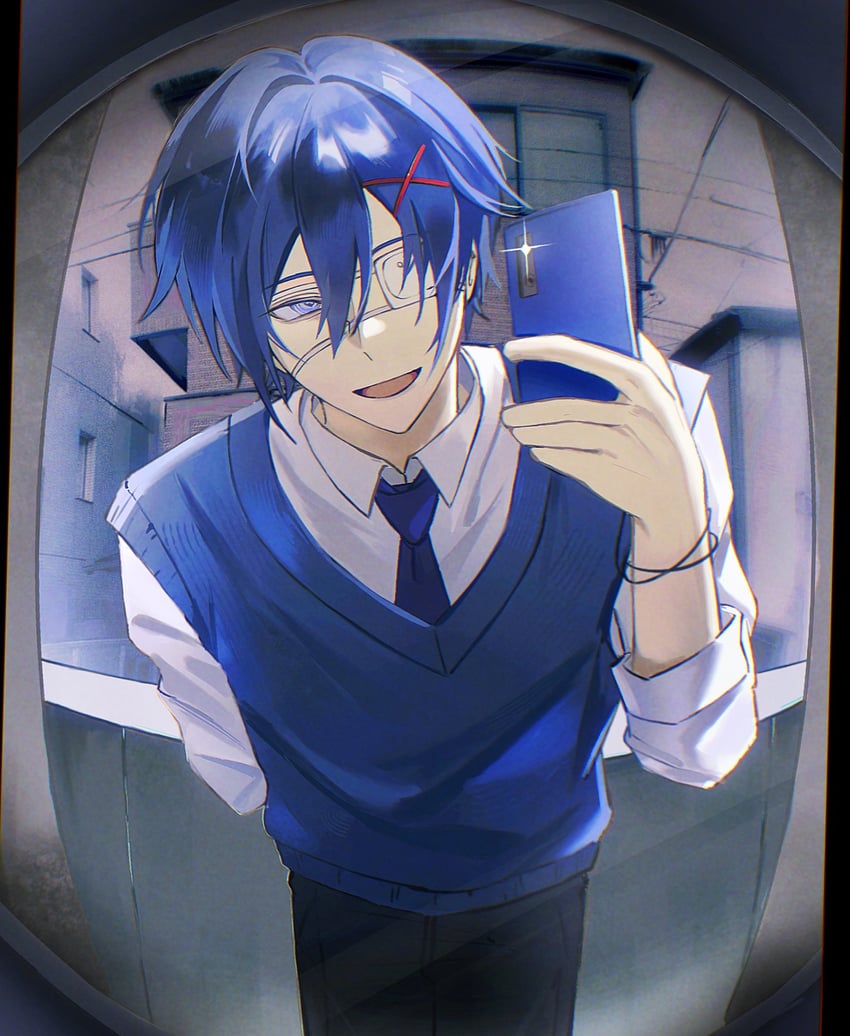 kaito (vocaloid and 1 more) drawn by mizuiro_lansu