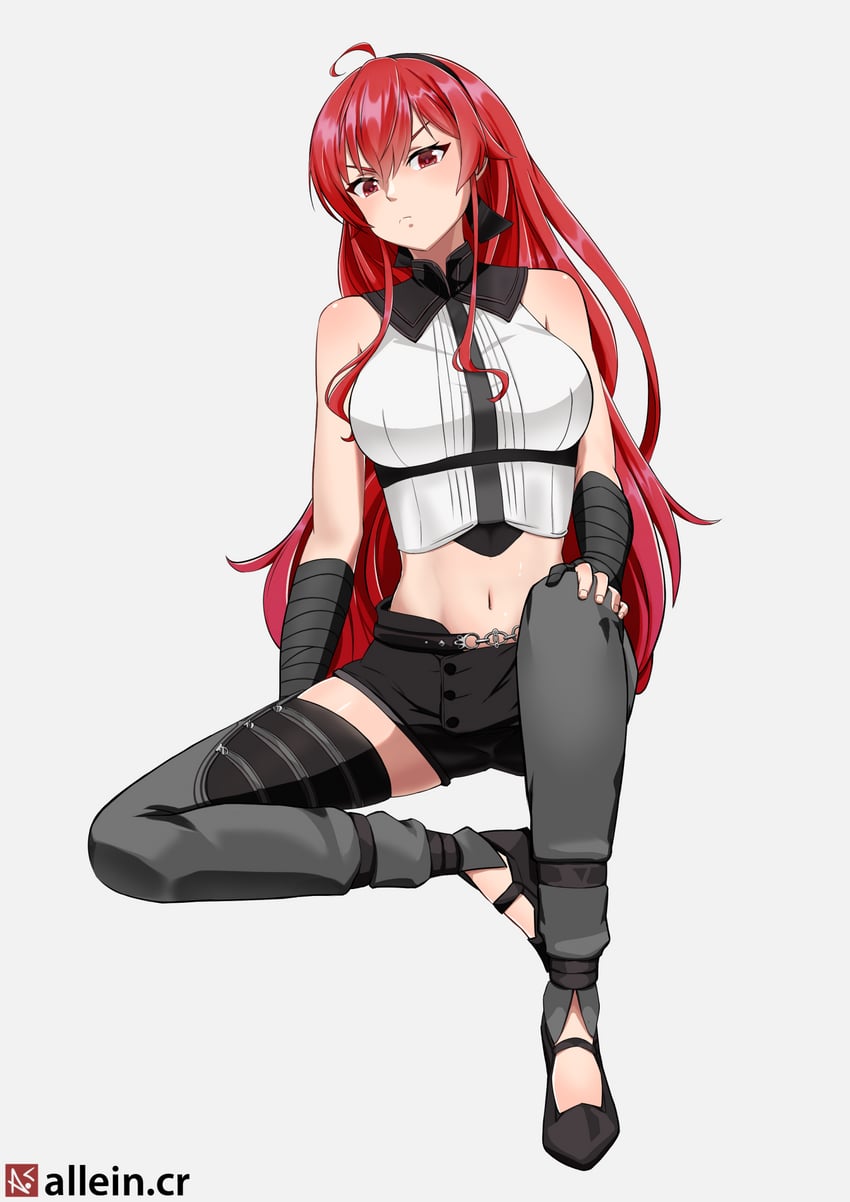 eris greyrat (mushoku tensei) drawn by alleincr