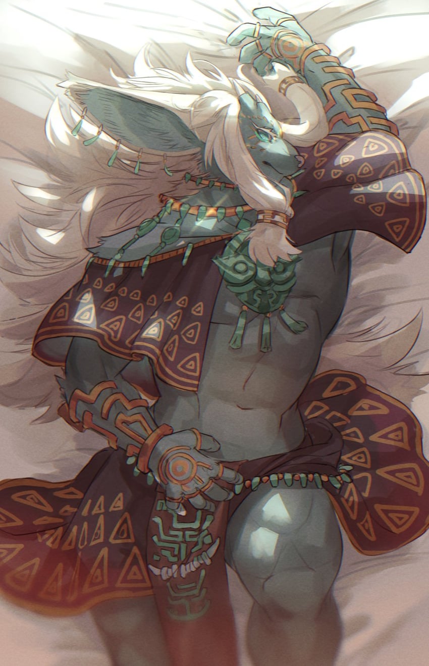 rauru (the legend of zelda and 1 more) drawn by birry