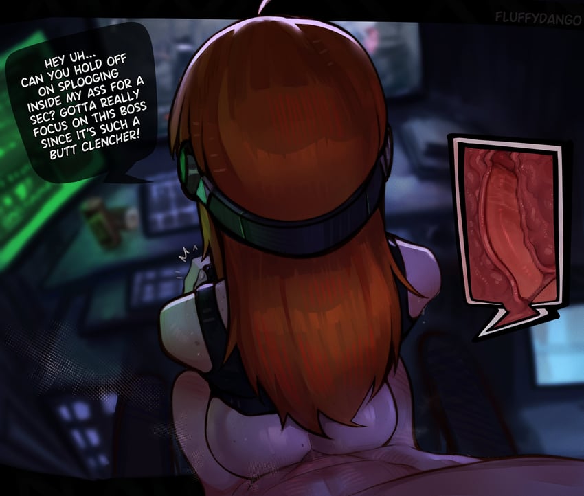 sakura futaba (persona and 1 more) drawn by fluffydango