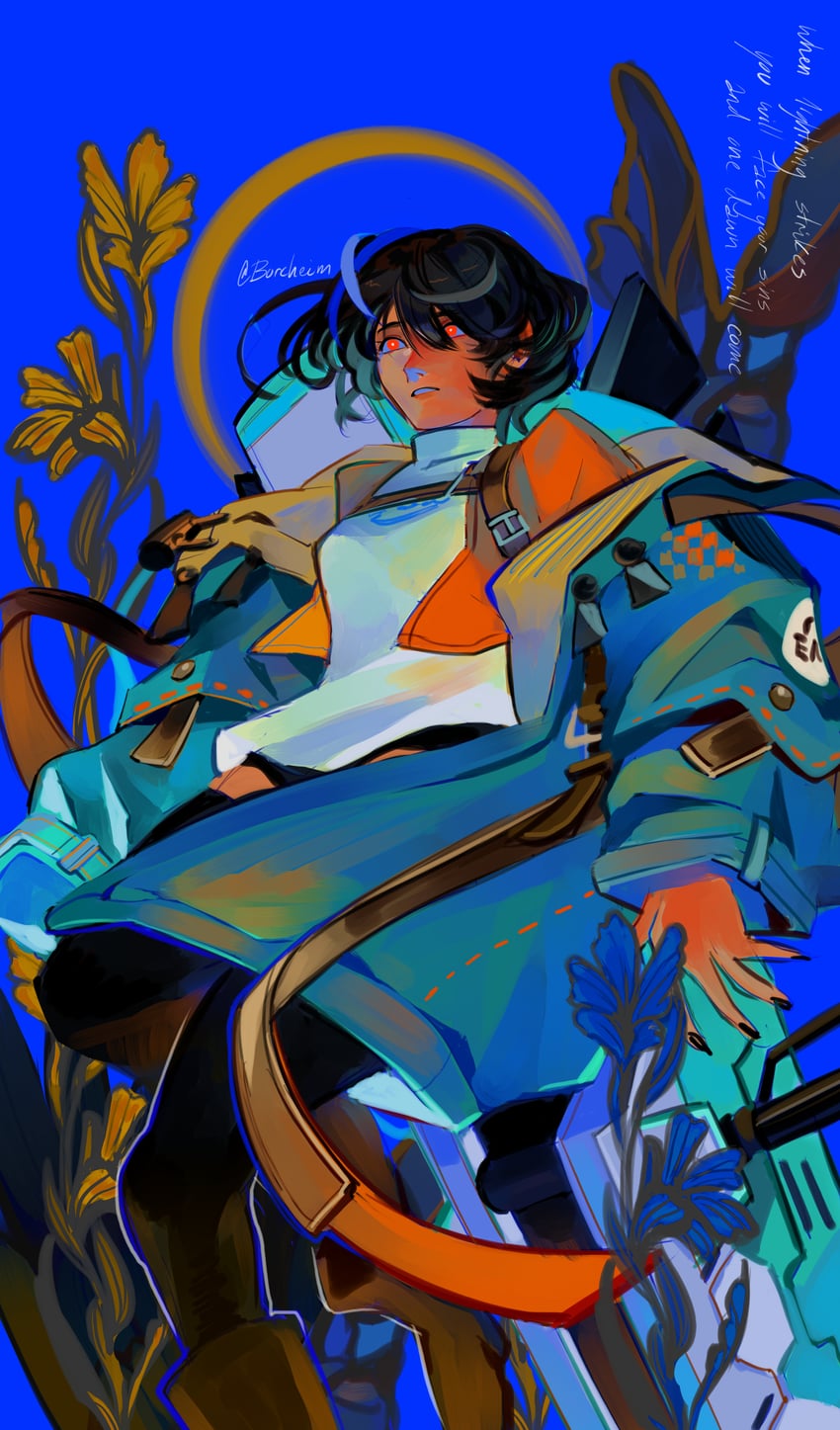 unika (guilty gear and 2 more) drawn by borcheim