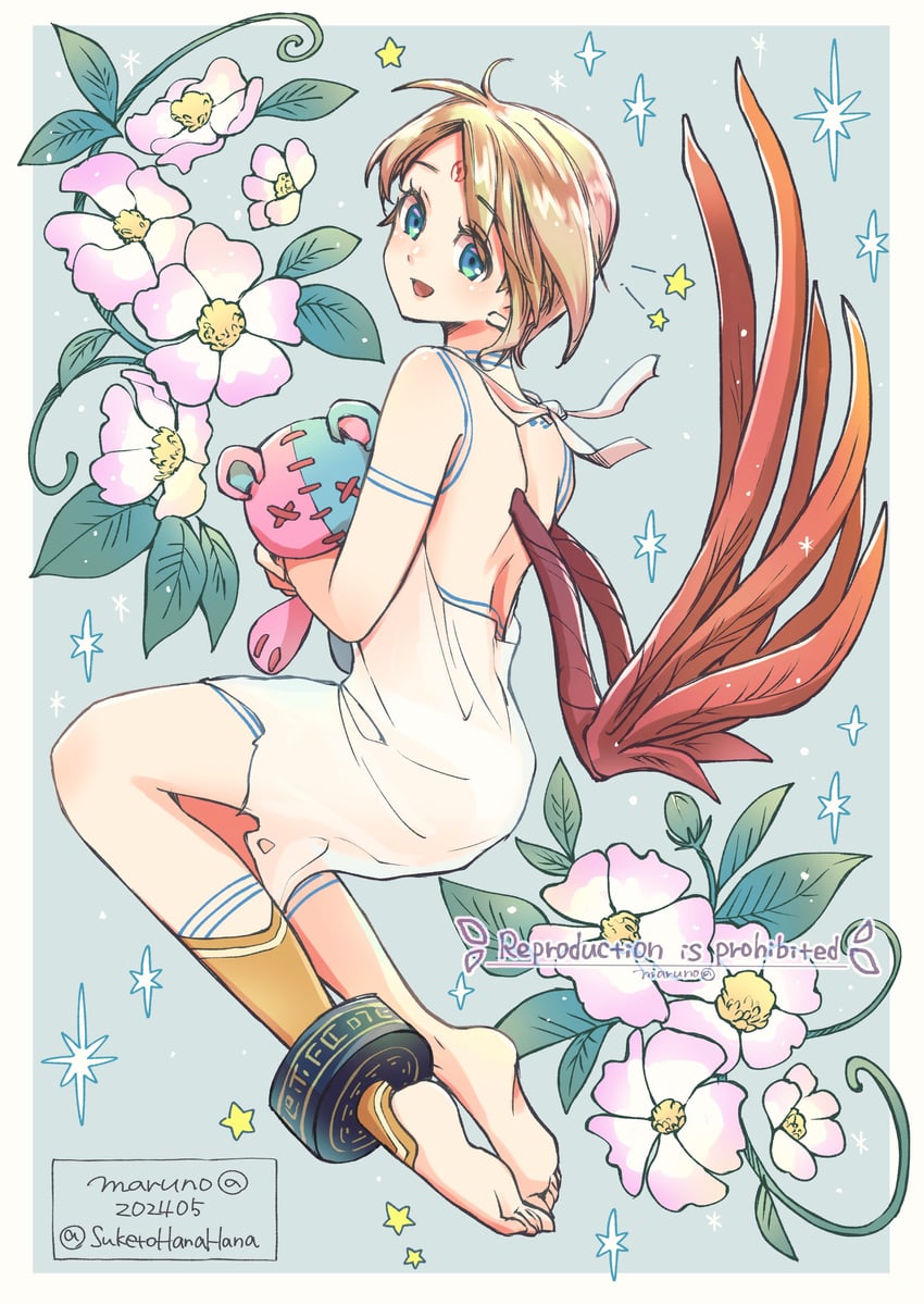 nina (breath of fire and 1 more) drawn by maruno