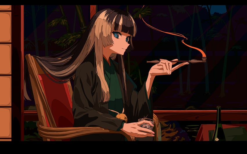 juufuutei raden (hololive and 1 more) drawn by nasu_(nasu8901)