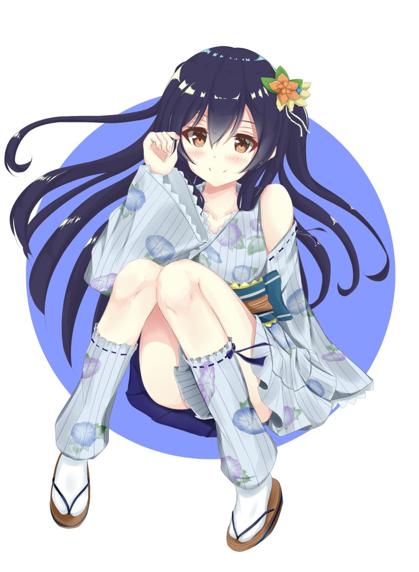 sonoda umi (love live! and 2 more) drawn by amakawa_ruka