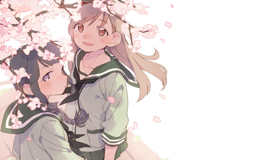 kitakami and ooi (kantai collection) drawn by d.y.x.