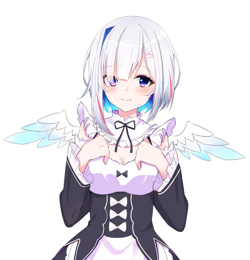 rem and amane kanata (hololive and 1 more) drawn by dreamoon