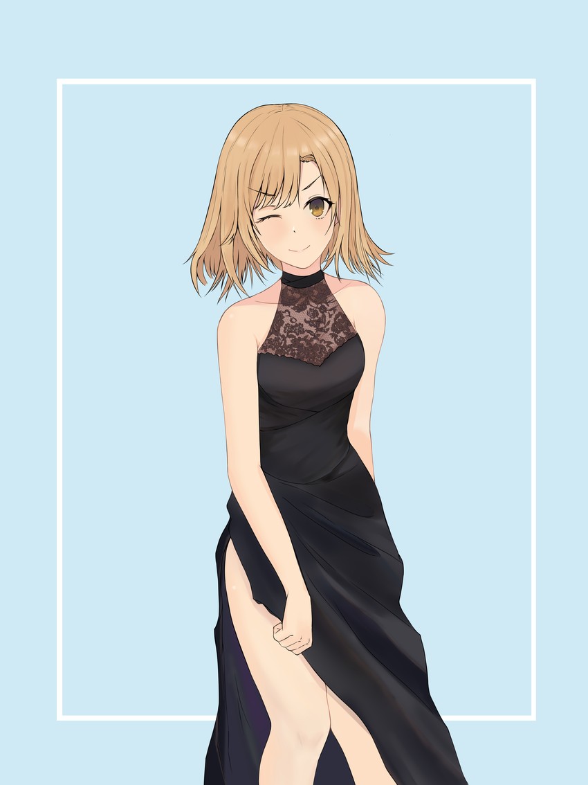 isshiki iroha (yahari ore no seishun lovecome wa machigatteiru.) drawn by baixiang