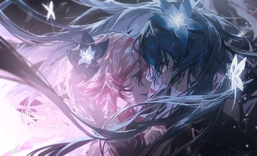 laby, nisha, and nisha labyrinth (elsword) drawn by yrdd