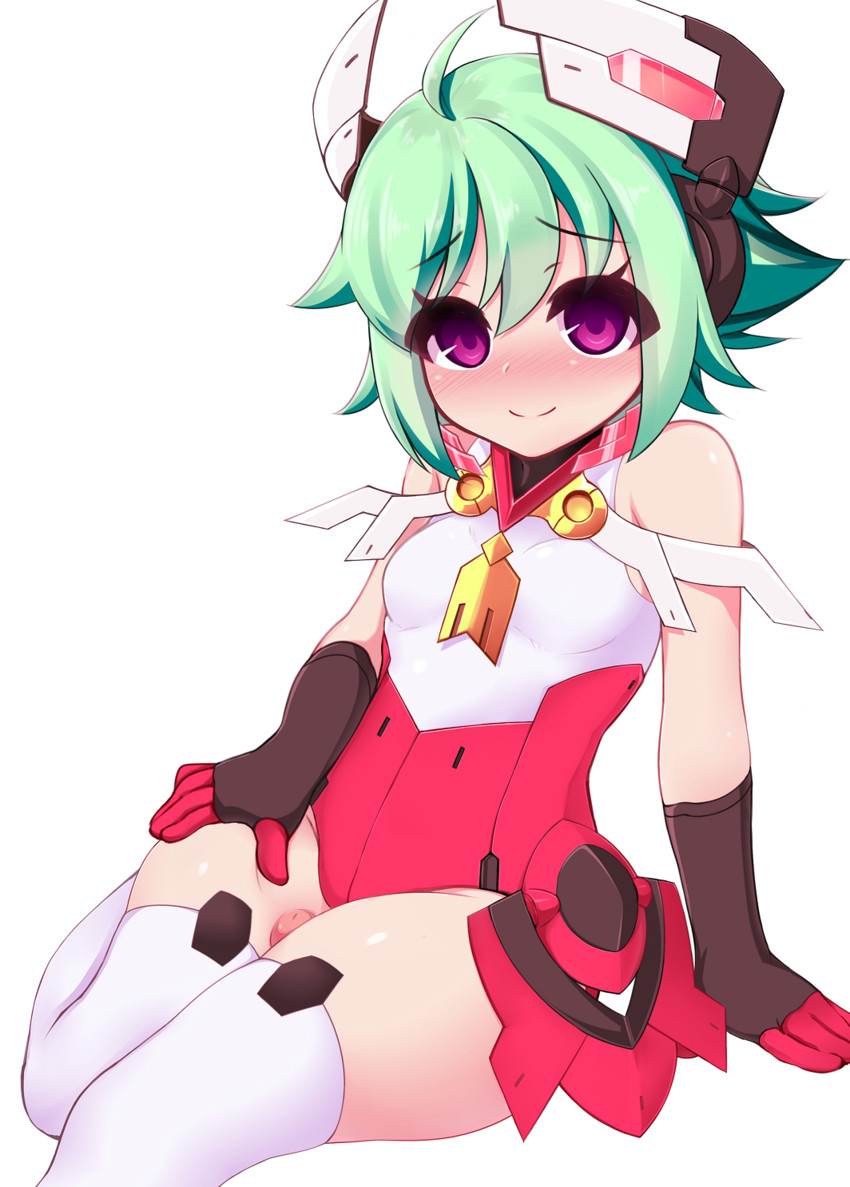 roro (azure striker gunvolt and 1 more) drawn by kuro_mushi