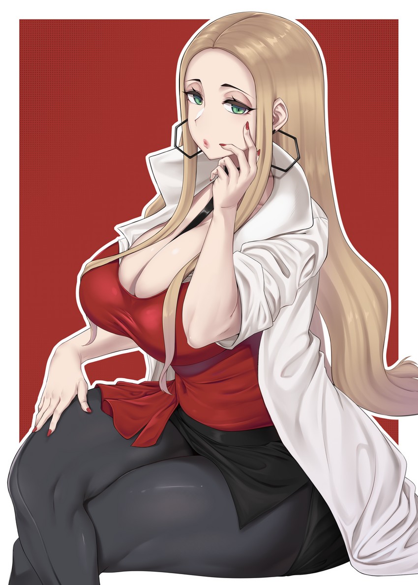 oleana (pokemon and 1 more) drawn by moisture_(chichi)