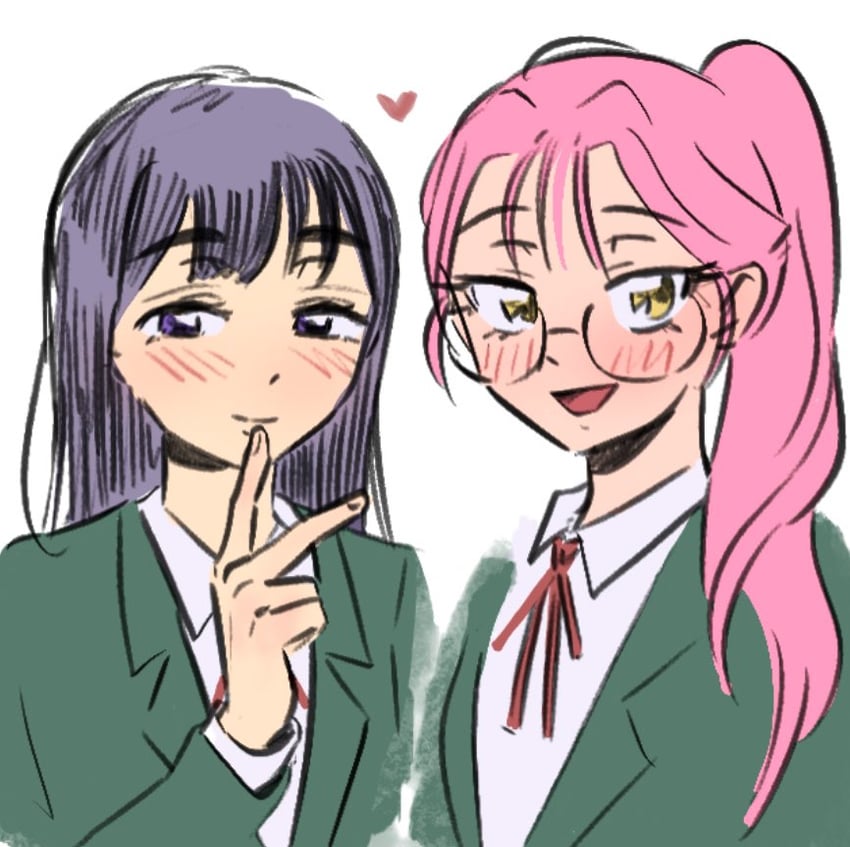sua and mizi (alien stage) drawn by motii