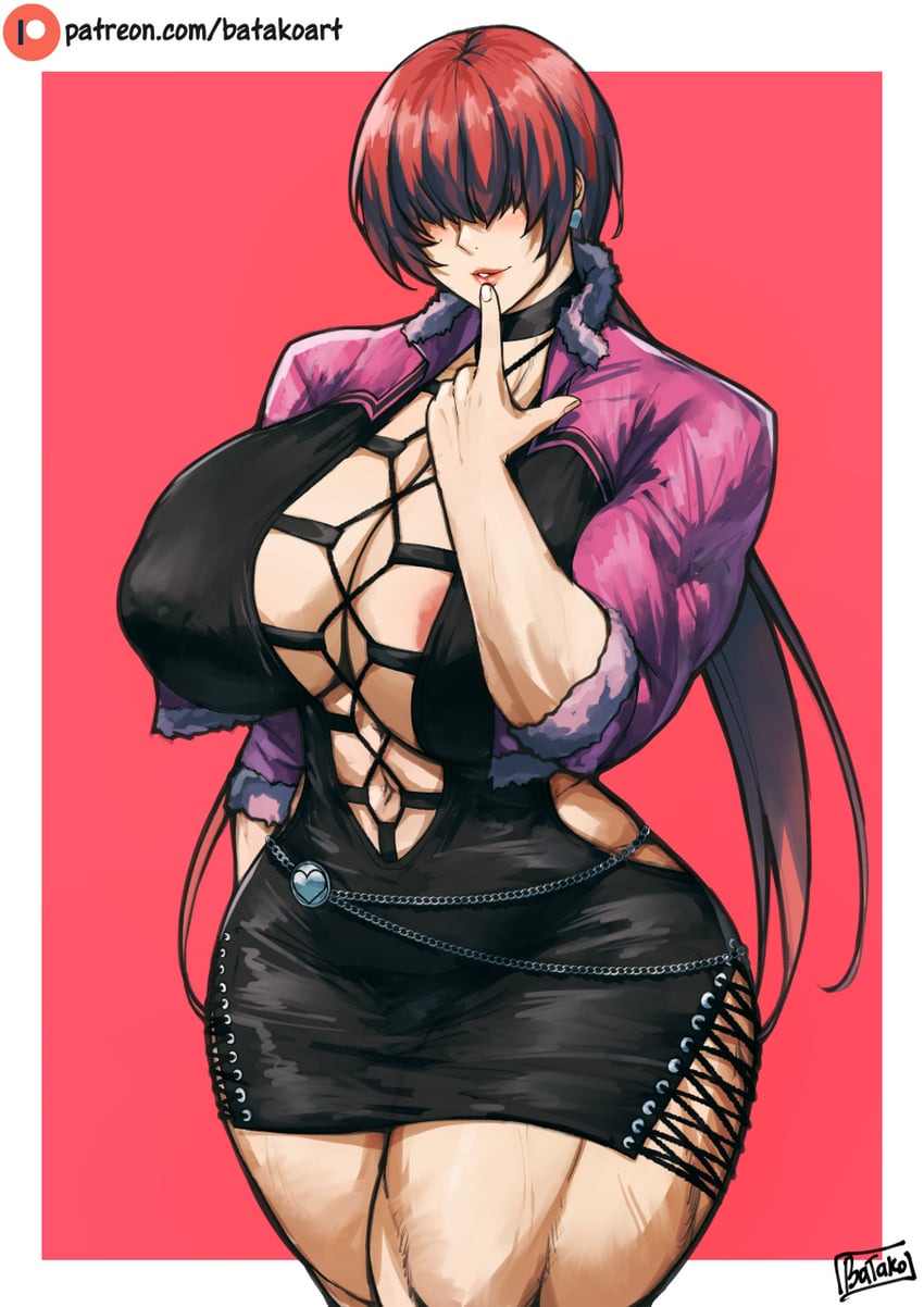 shermie (the king of fighters and 1 more) drawn by batako_(batakoart)