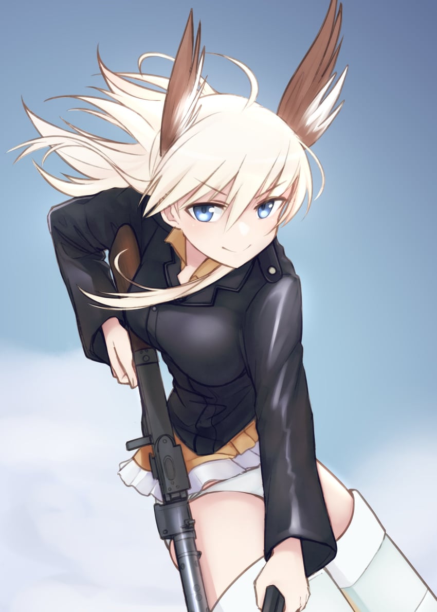 hanna-justina marseille (world witches series and 1 more) drawn by m1saki_1