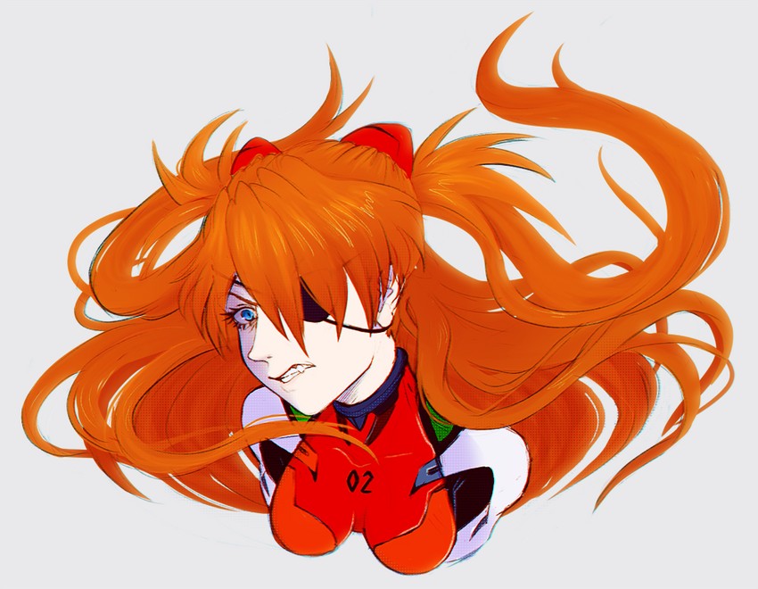 souryuu asuka langley (neon genesis evangelion and 2 more) drawn by monica_ten_kate