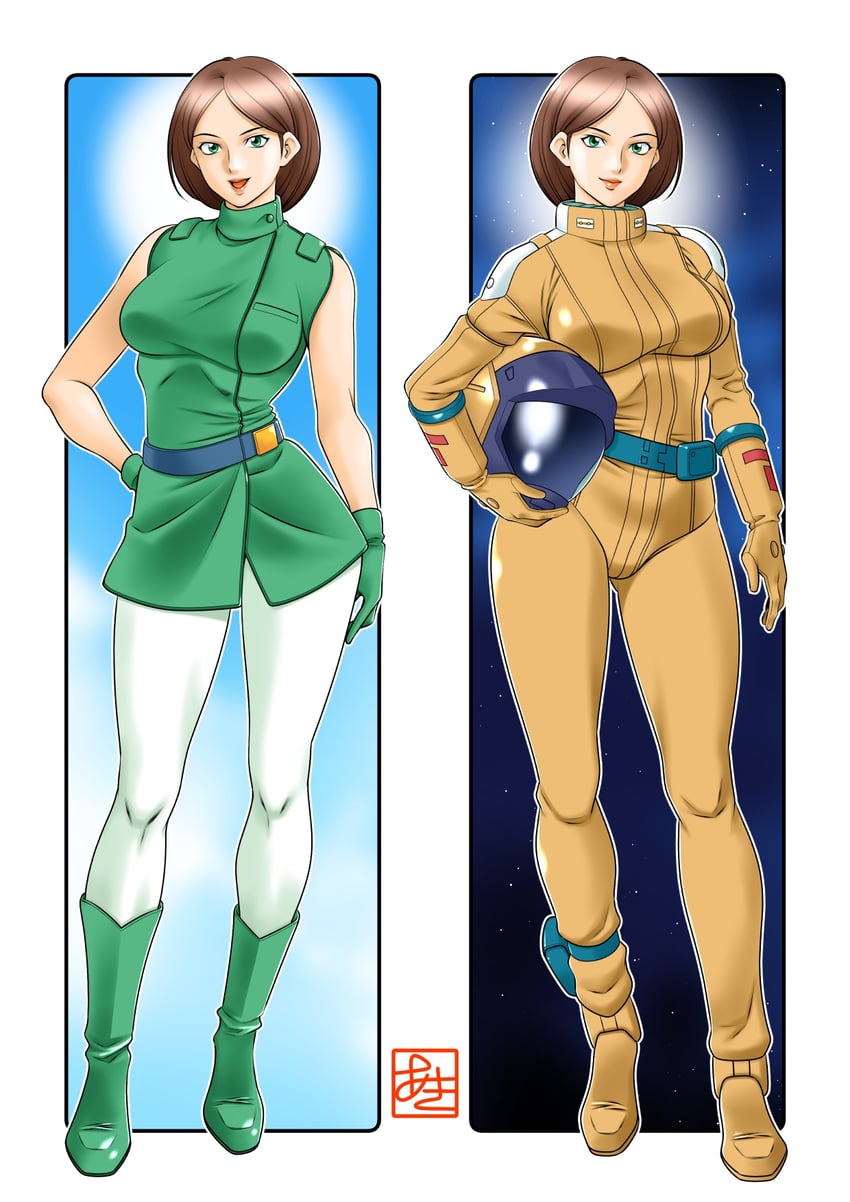 emma sheen (gundam and 1 more) drawn by aki_(pixiv_87336387)
