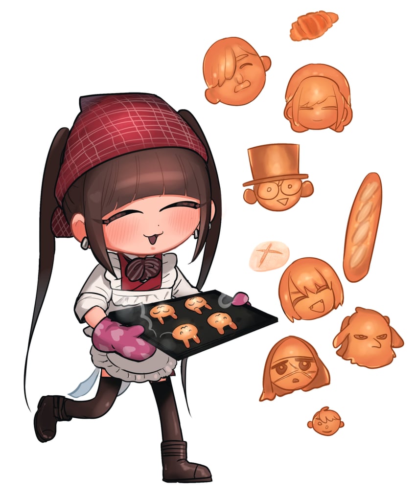 alice lendrott, bocchan, caph, viola, daleth, and 2 more (shinigami bocchan to kuro maid) drawn by inoue_koharu