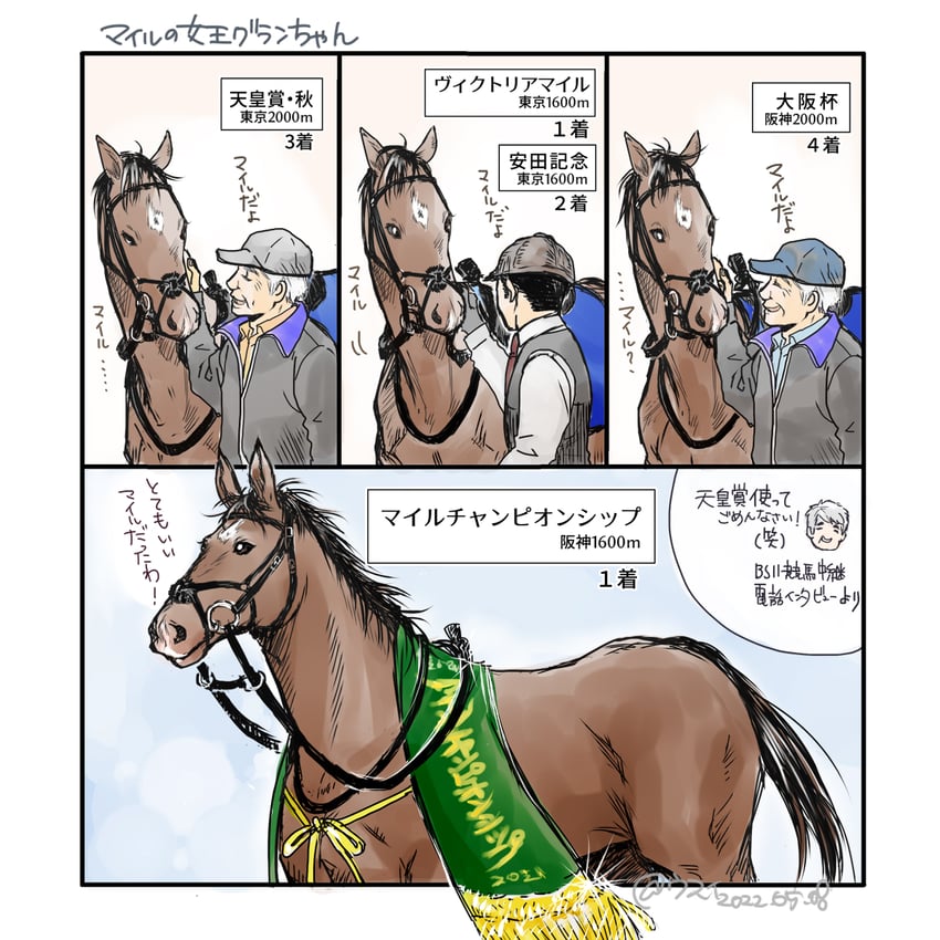 gran alegria and fujisawa kazuo (real life) drawn by usui_(fallingice)