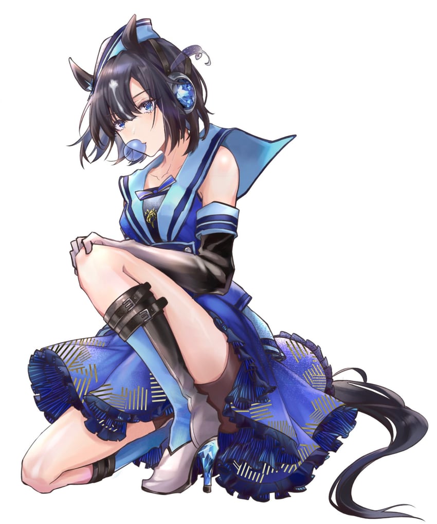ocean blue (original and 1 more) drawn by gassan_aya