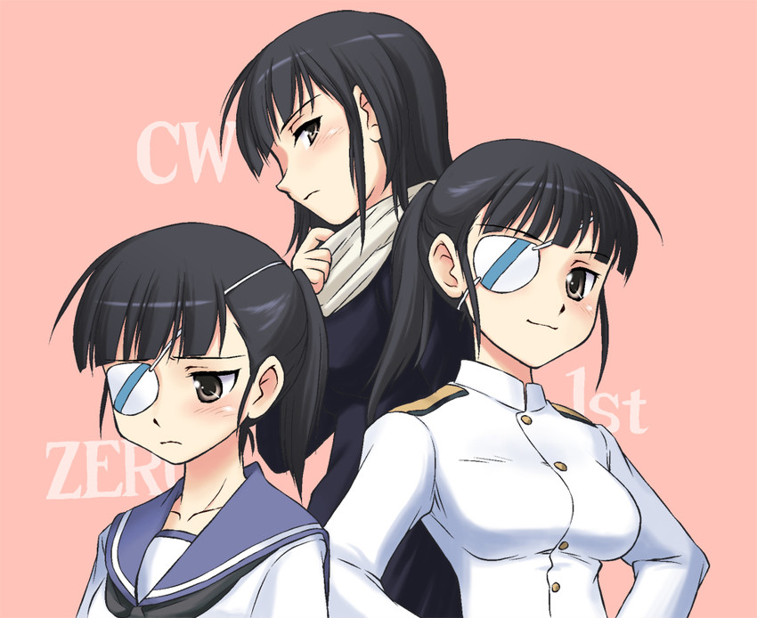 sakamoto mio (world witches series and 1 more) drawn by mirutsu_(milts)