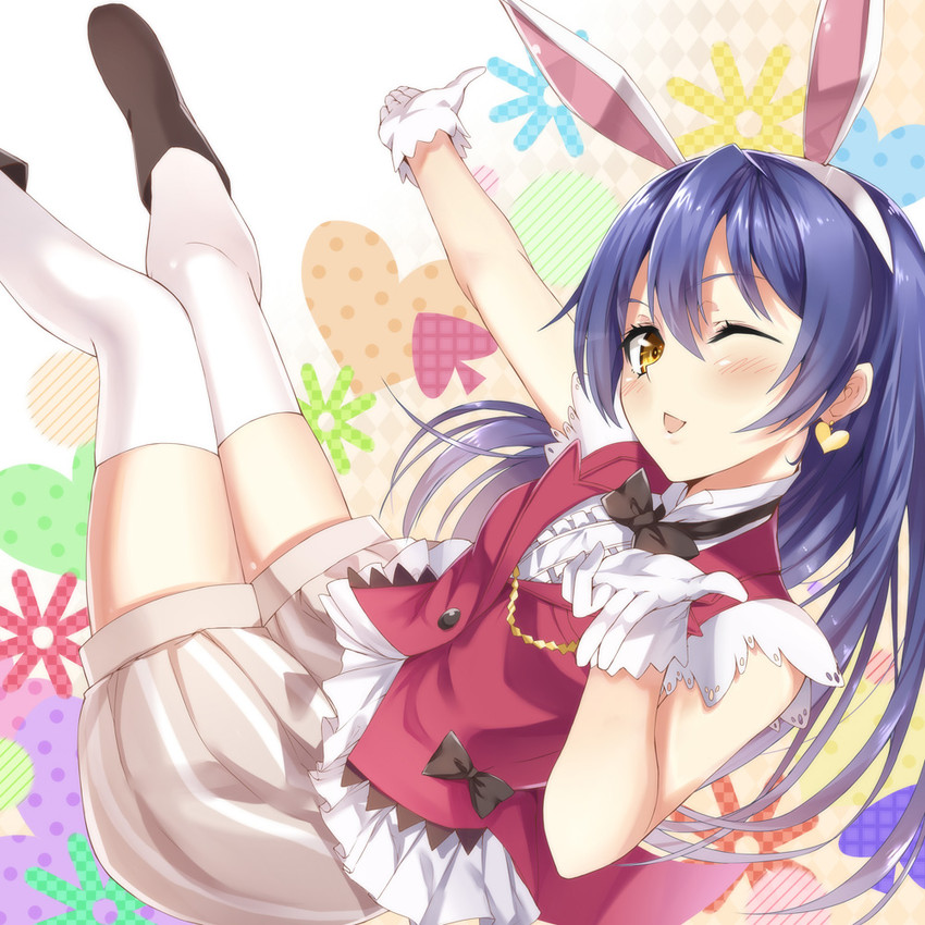 sonoda umi (love live! and 1 more) drawn by heirou