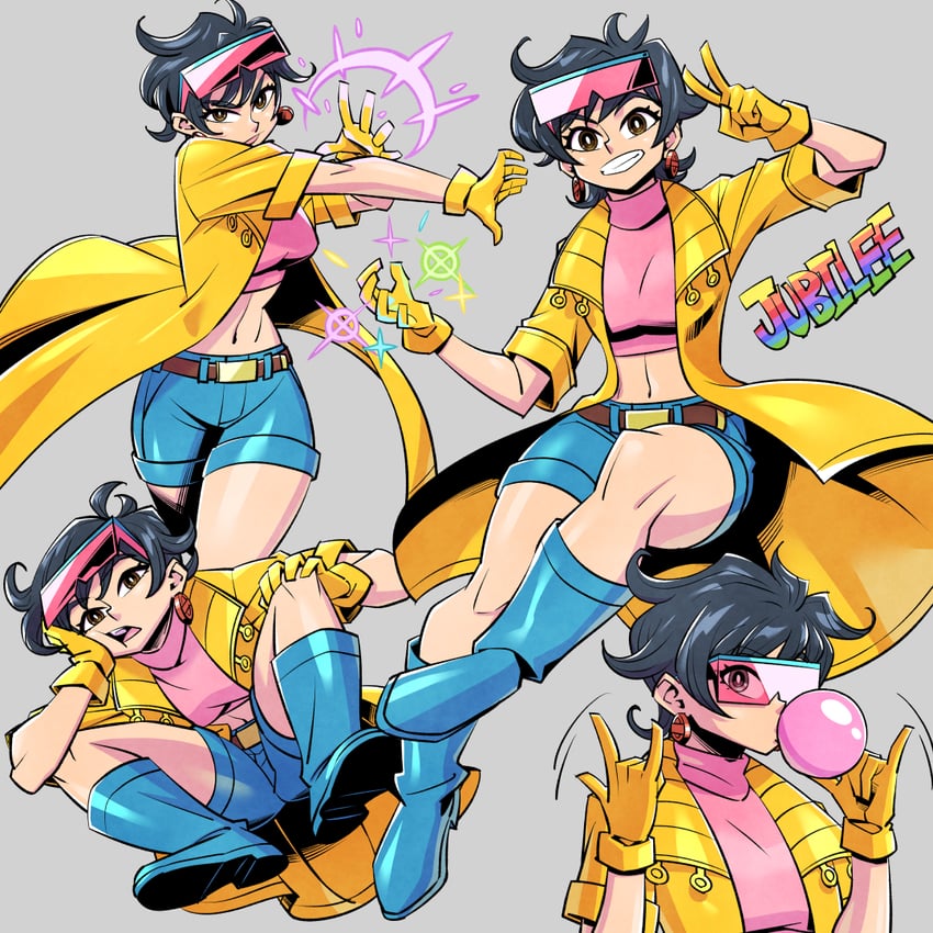 jubilee (marvel and 2 more) drawn by sunafuki_tabito