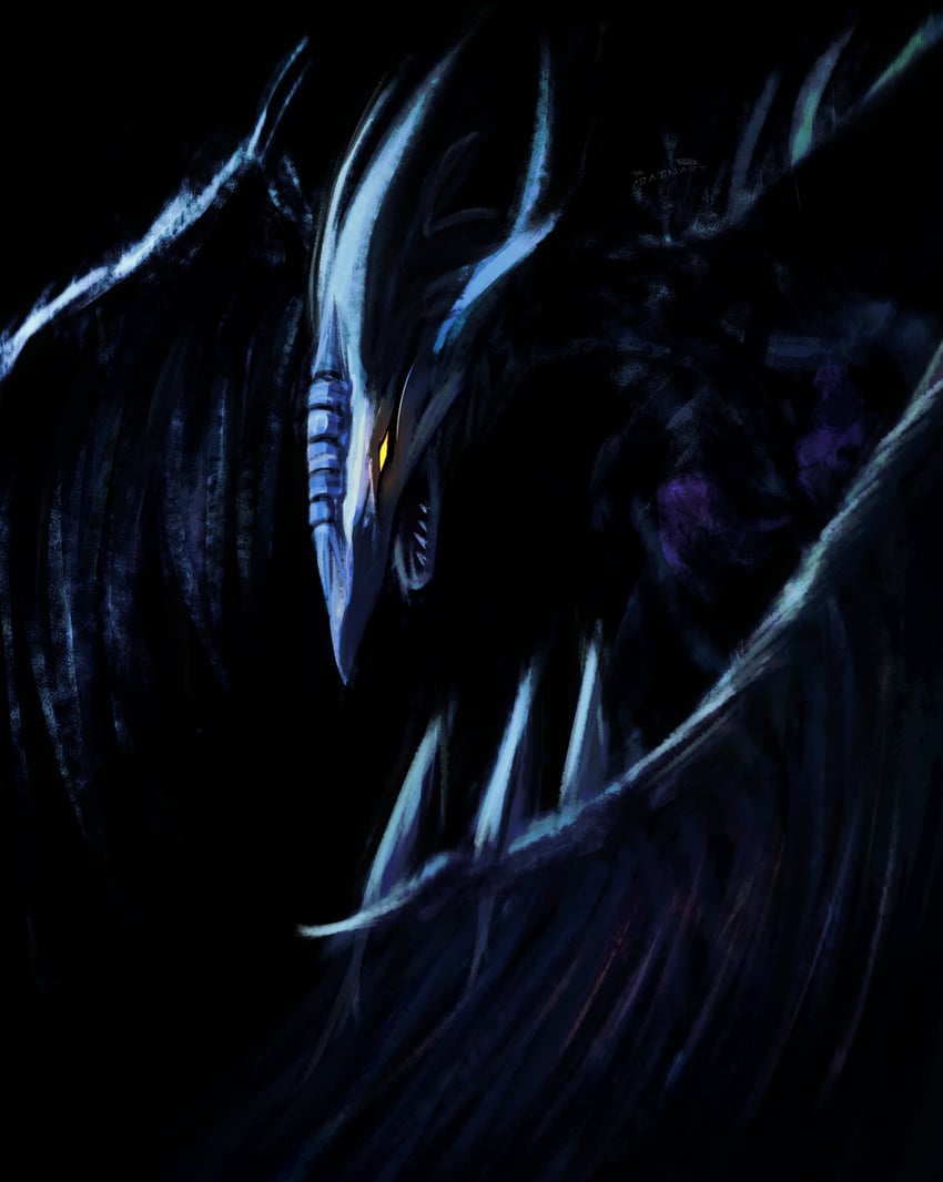 stardust dragon (yu-gi-oh! and 1 more) drawn by crain1art