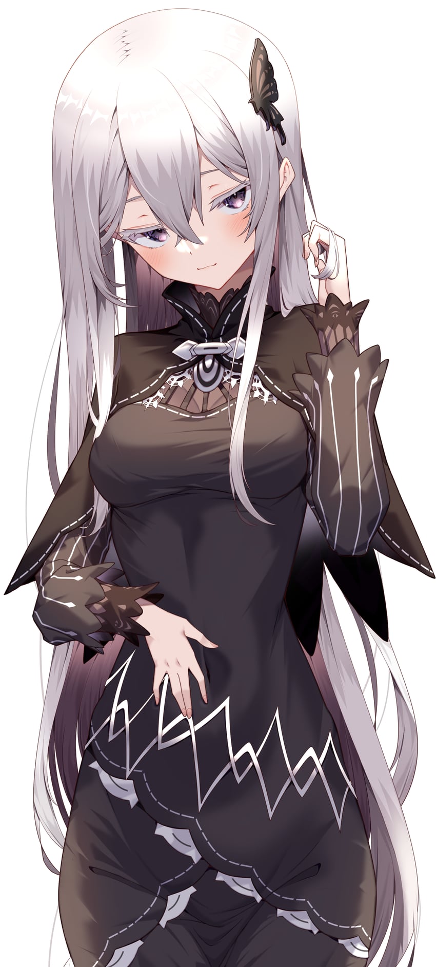 echidna (re:zero kara hajimeru isekai seikatsu) drawn by jun_(aousa0328)