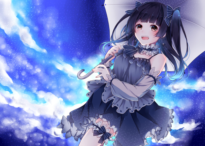 bright galaxy (nikki and 1 more) drawn by nanase_eka