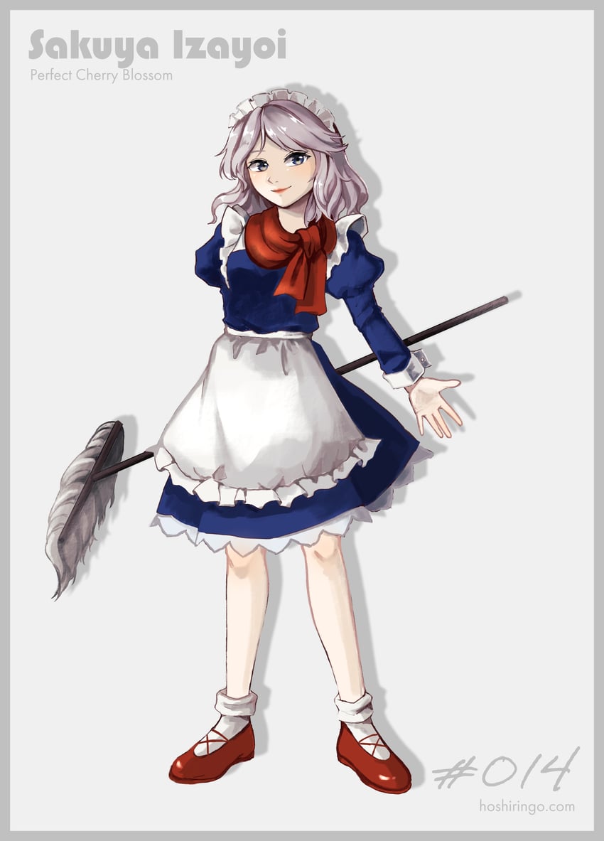 izayoi sakuya (touhou and 1 more) drawn by hoshiringo0902