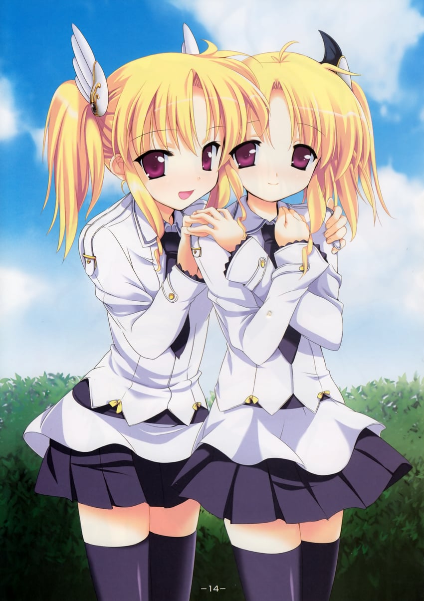 nina geminis and rena geminis (magus tale) drawn by r-type_nirvana and souryuu_(double_dragon)