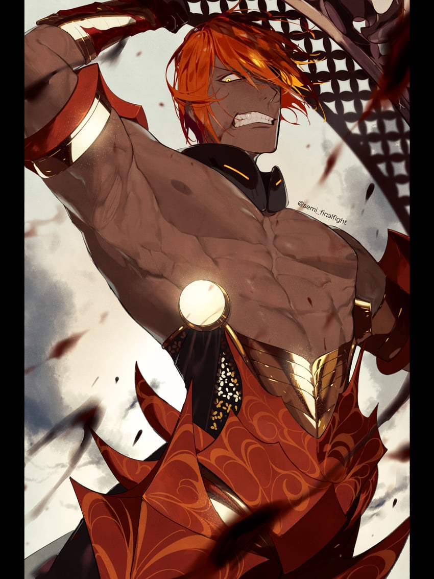 ashwatthama (fate and 1 more) drawn by semi_(p-poco)