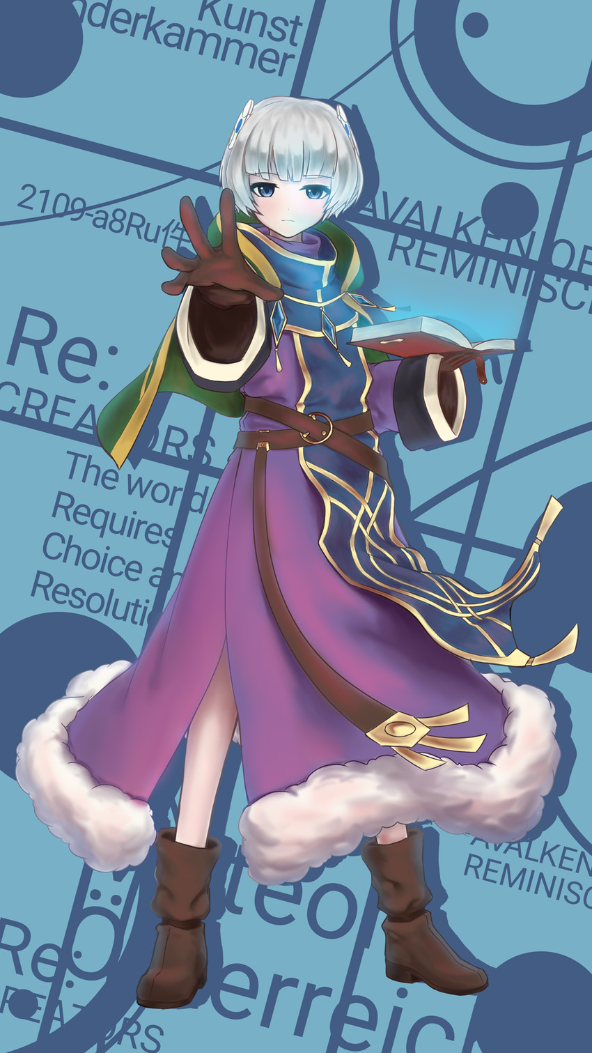 meteora osterreich (re:creators) drawn by shah_mat