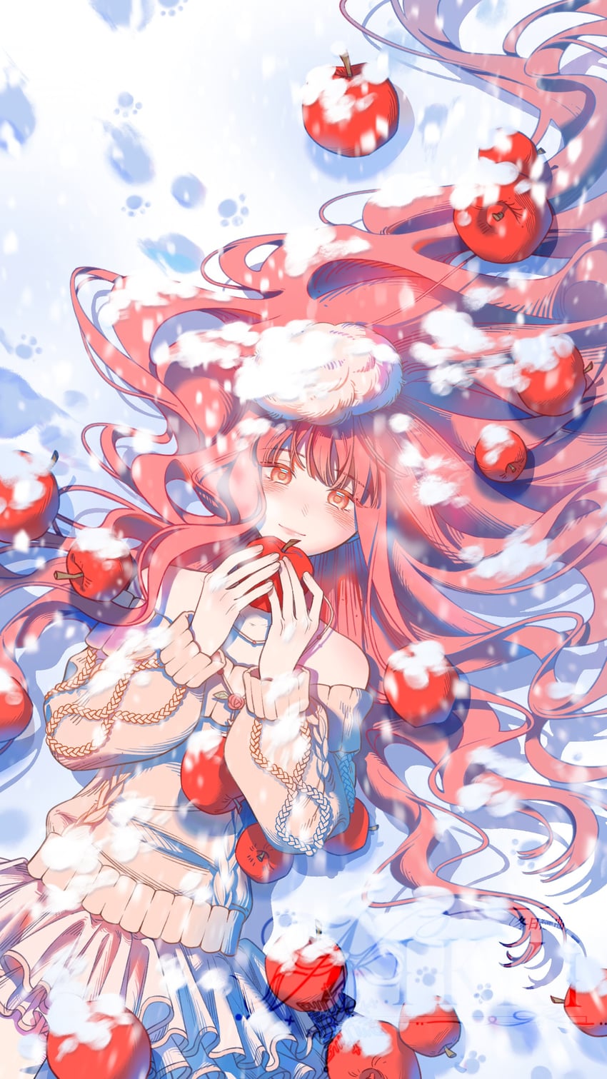 nikki and winter miracle (nikki and 1 more) drawn by littlegrandpar