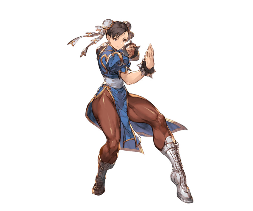 chun-li (granblue fantasy and 1 more) drawn by minaba_hideo