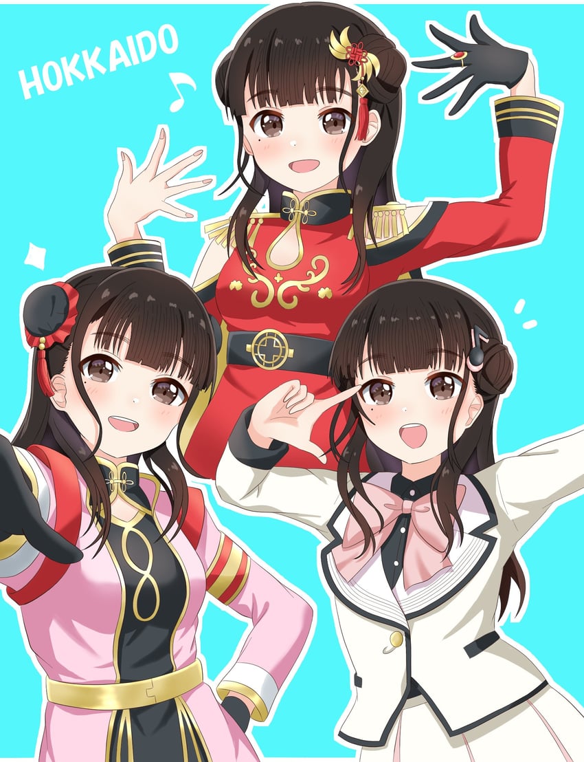 zhong lanzhu and homoto akina (love live! and 1 more) drawn by katanashi_(ktnsh_popu)