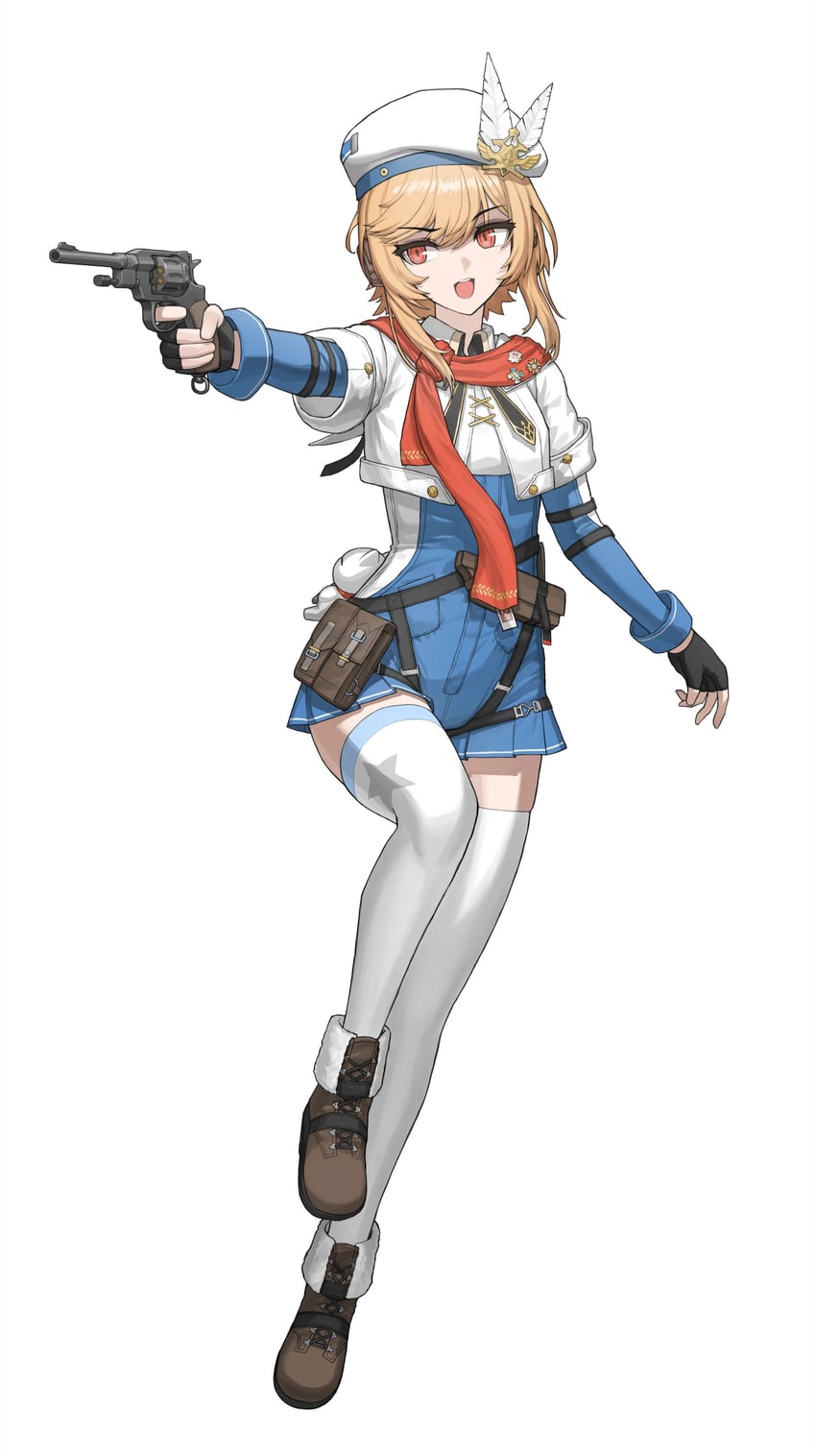 nagant revolver and nagant (girls' frontline and 1 more) drawn by cheogtanbyeong