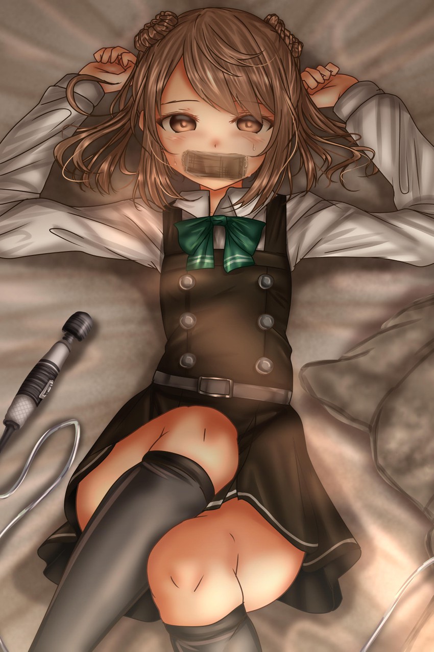 michishio and michishio kai ni (kantai collection) drawn by shounen_(hogehoge)