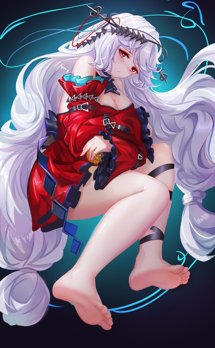 skadi and skadi the corrupting heart (arknights) drawn by luai