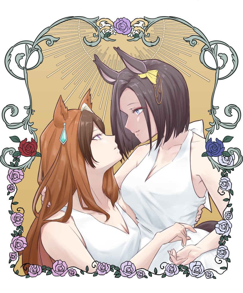 symboli rudolf and air groove (umamusume) drawn by runa_(artemis_46)