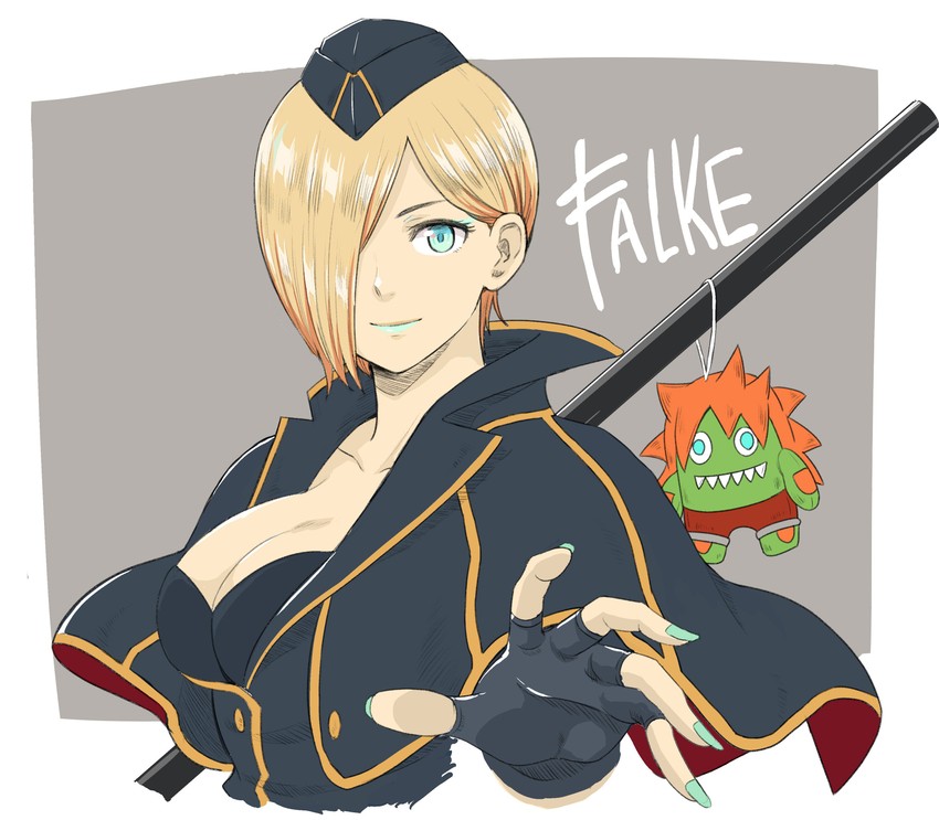 blanka-chan and falke (street fighter and 1 more) drawn by ito_(daisukidanchi)