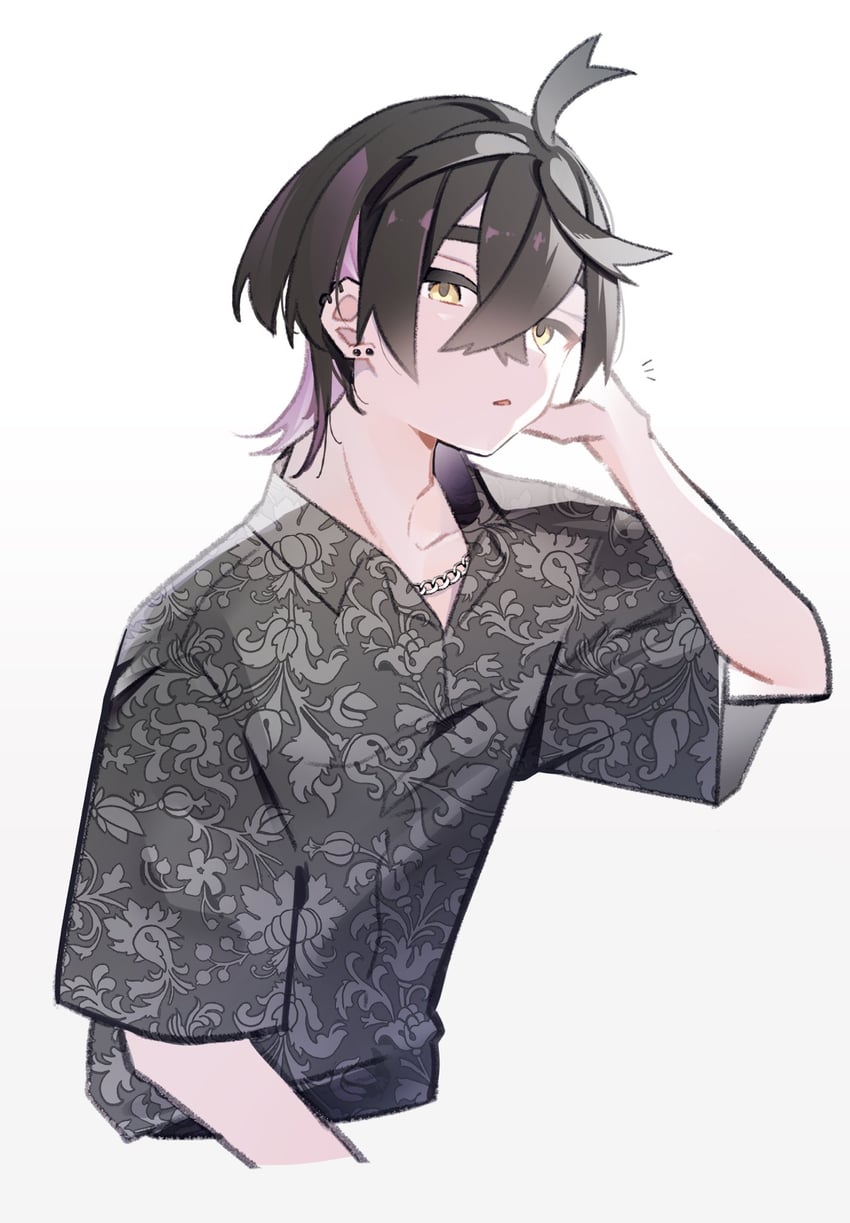 kieran (pokemon and 1 more) drawn by shizumu_(4_zu6)