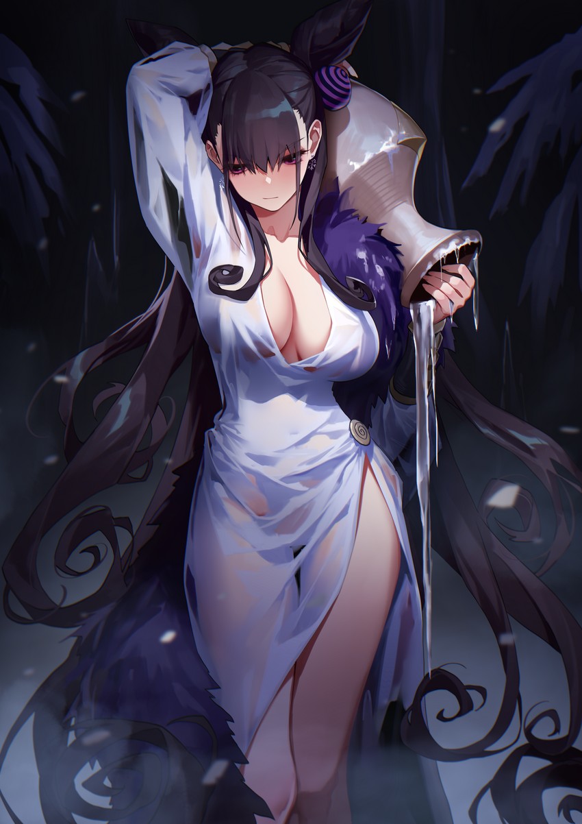 murasaki shikibu (fate and 2 more) drawn by rekaerb_maerd
