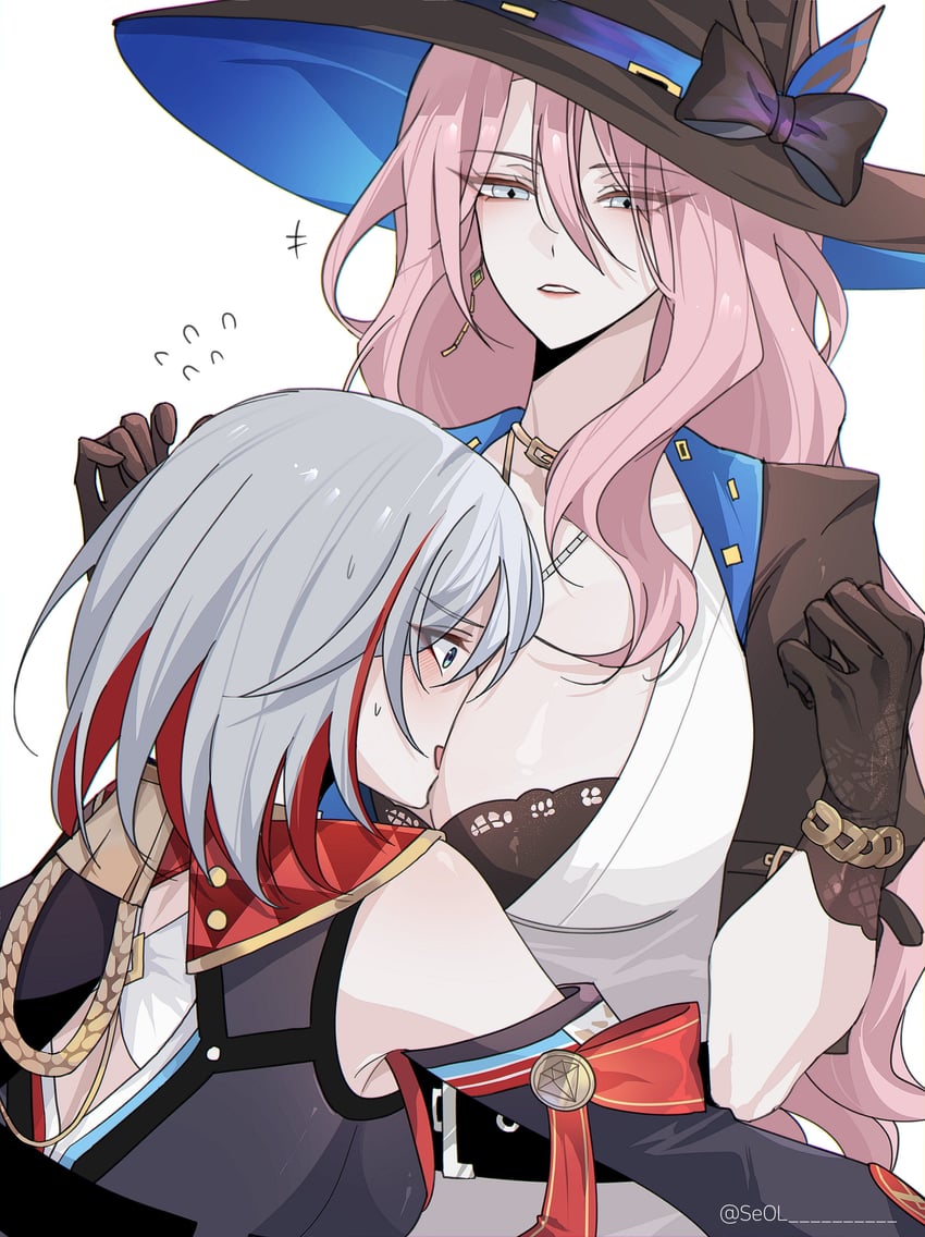 topaz and jade (honkai and 1 more) drawn by seol_(baconontheclock)