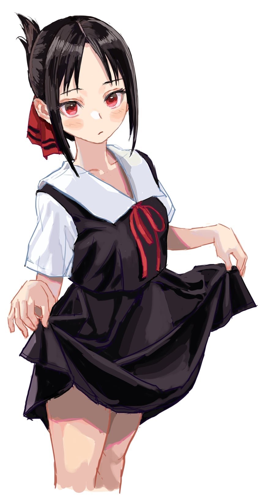 shinomiya kaguya (kaguya-sama wa kokurasetai ~tensai-tachi no renai zunousen~) drawn by shiren_(ourboy83)
