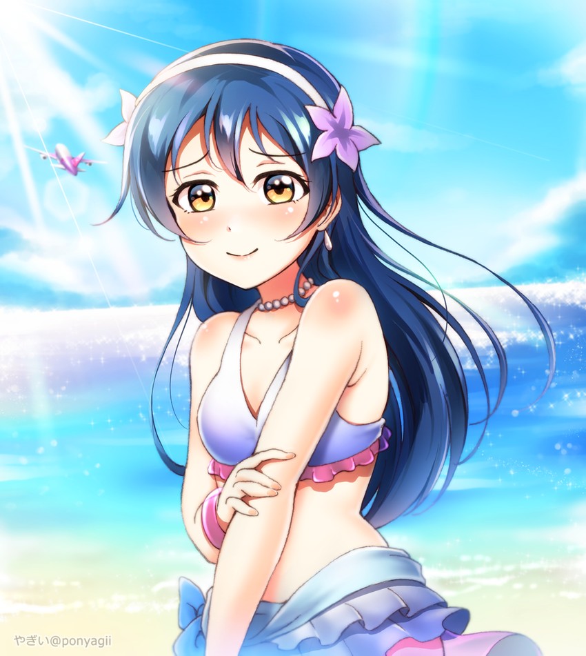 sonoda umi (love live! and 1 more) drawn by ponyagii
