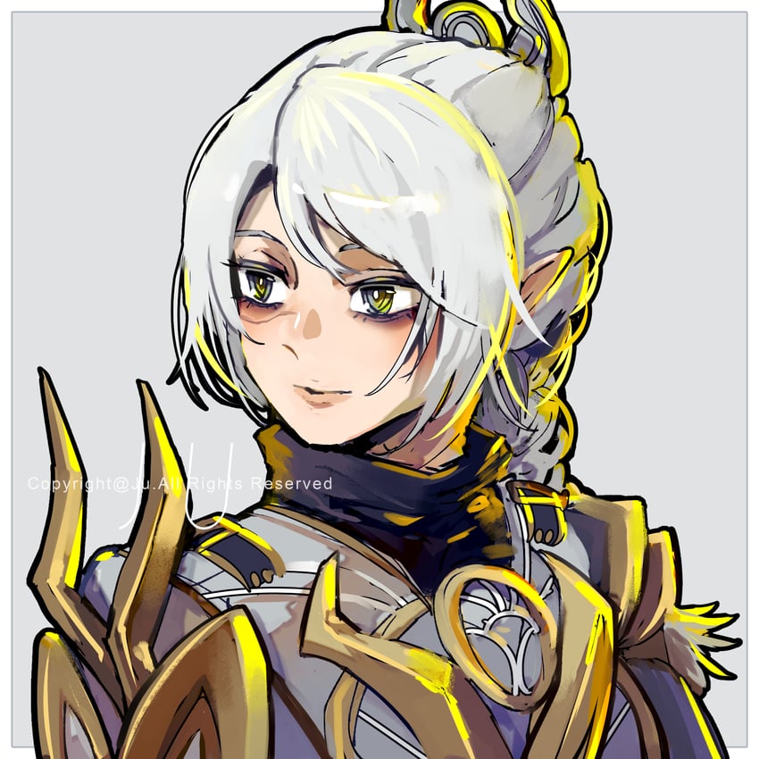 shadowheart (dungeons & dragons and 2 more) drawn by xiaoye_ju_er